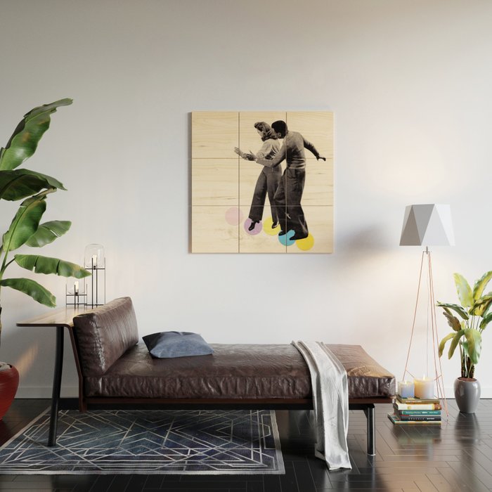 Dance Steps Wood Wall Art Gallery Image 2