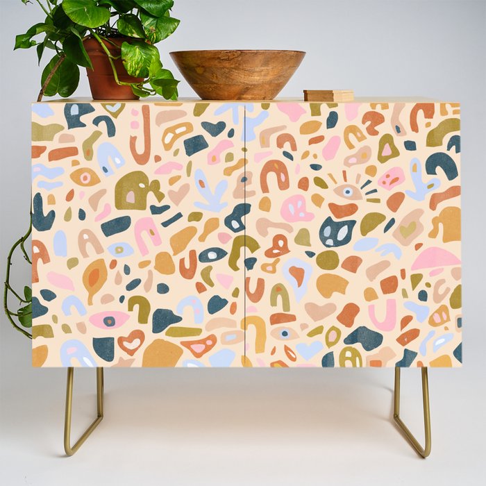 Abstract Paper Cuts Credenza Gallery Image 1