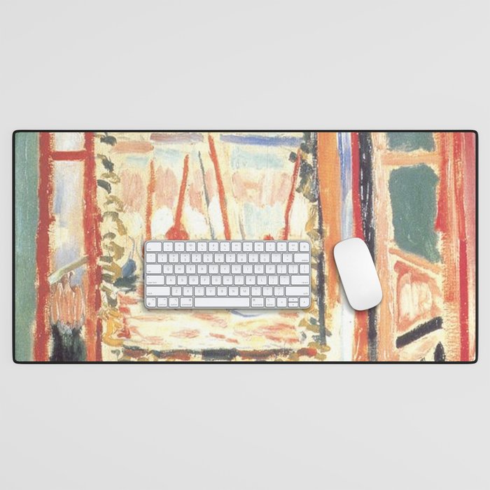 Henri Matisse Open Window at Collioure Desk Mat Gallery Image 1