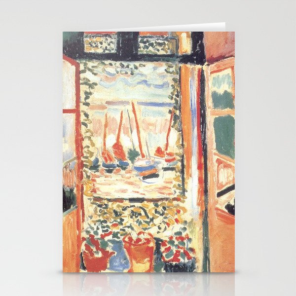 Henri Matisse Open Window at Collioure Stationery Card Gallery Image 2
