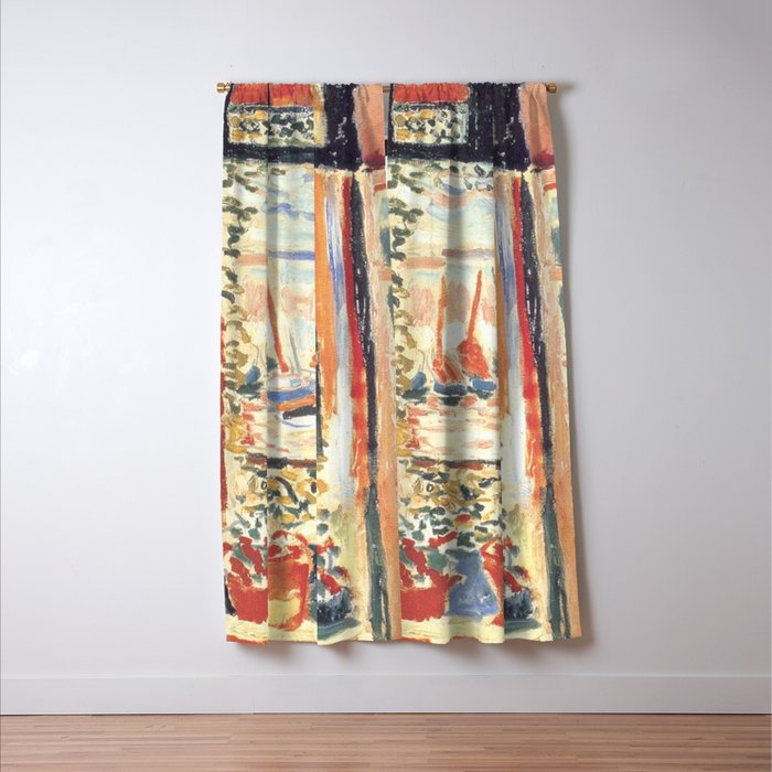 Henri Matisse Open Window at Collioure Window Curtain Gallery Image 3