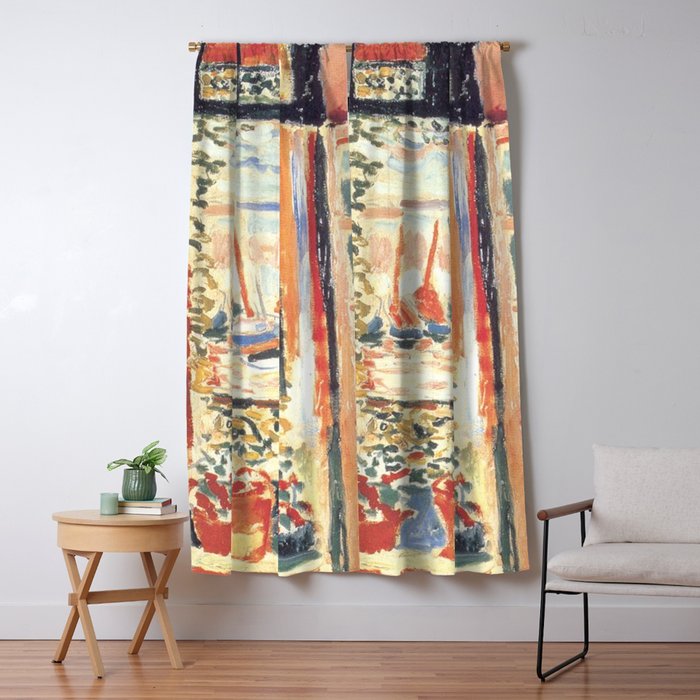 Henri Matisse Open Window at Collioure Window Curtain Gallery Image 5