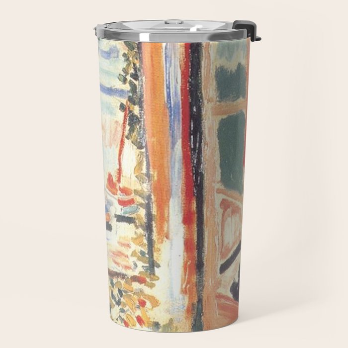 Henri Matisse Open Window at Collioure Travel Mug Gallery Image 2