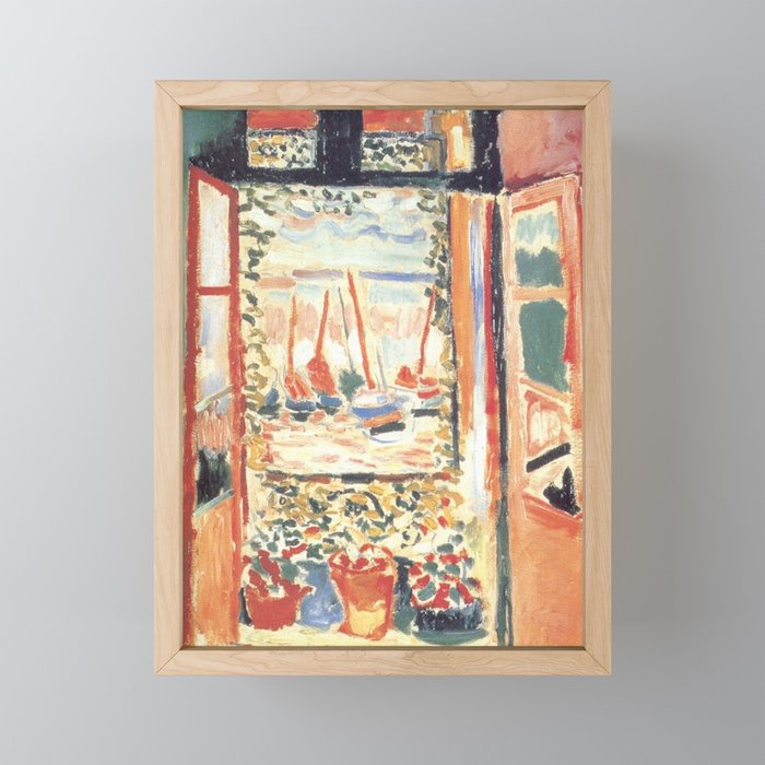 Henri Matisse Open Window at Collioure Mini Art Print Gallery Image 1