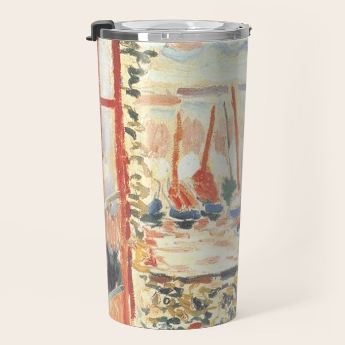 Henri Matisse Open Window at Collioure Travel Mug Gallery Image 3