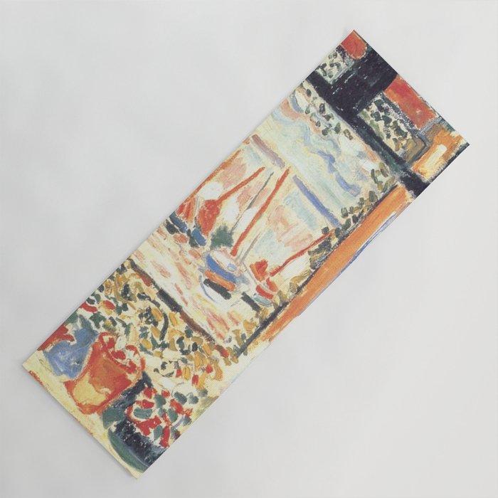 Henri Matisse Open Window at Collioure Yoga Mat Gallery Image 1