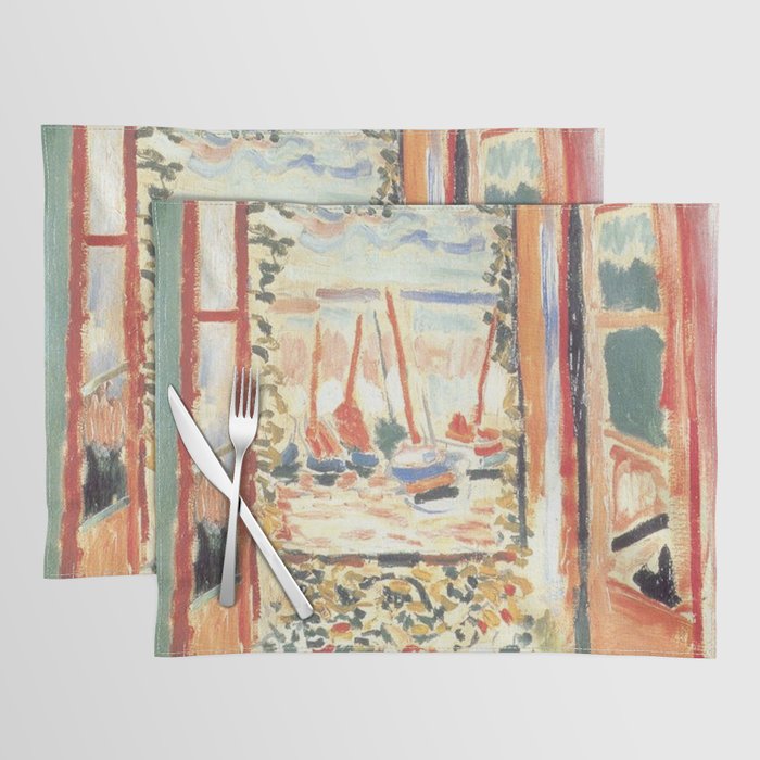 Henri Matisse Open Window at Collioure Placemat Gallery Image 1
