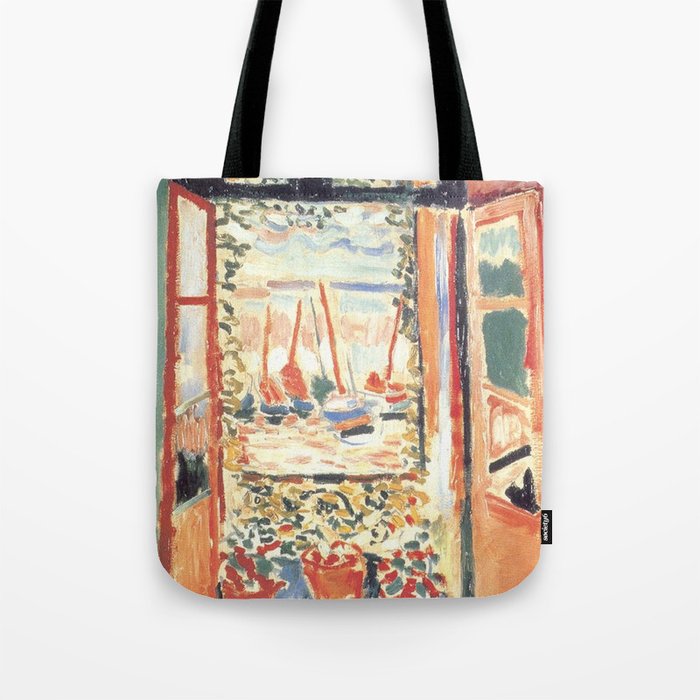 Henri Matisse Open Window at Collioure Tote Bag Gallery Image 1