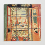 Henri Matisse Open Window at Collioure Wood Wall Art Gallery Image 1