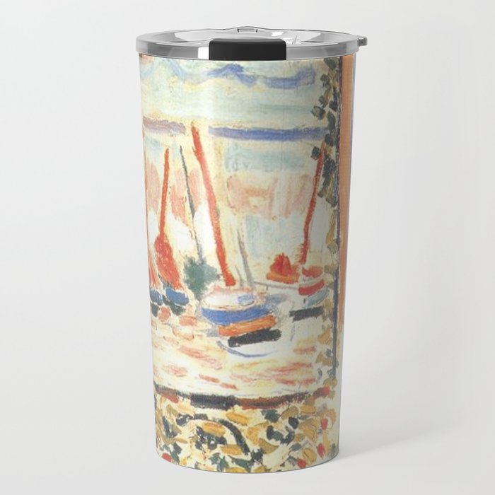 Henri Matisse Open Window at Collioure Travel Mug Gallery Image 1