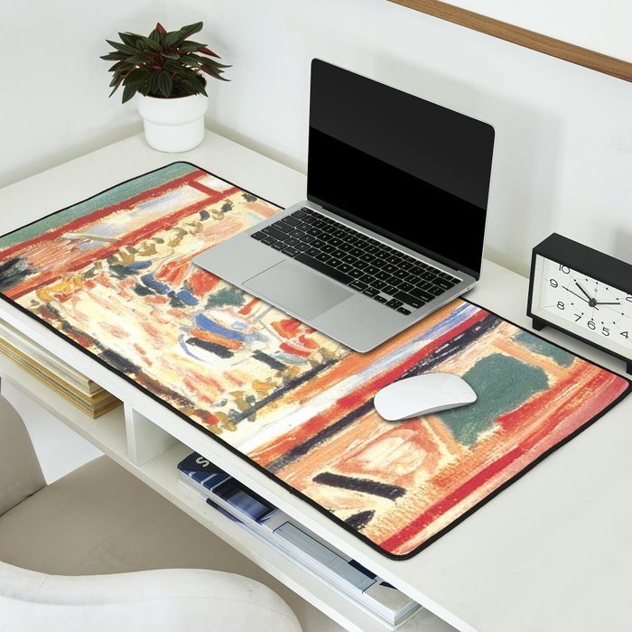 Henri Matisse Open Window at Collioure Desk Mat Gallery Image 2