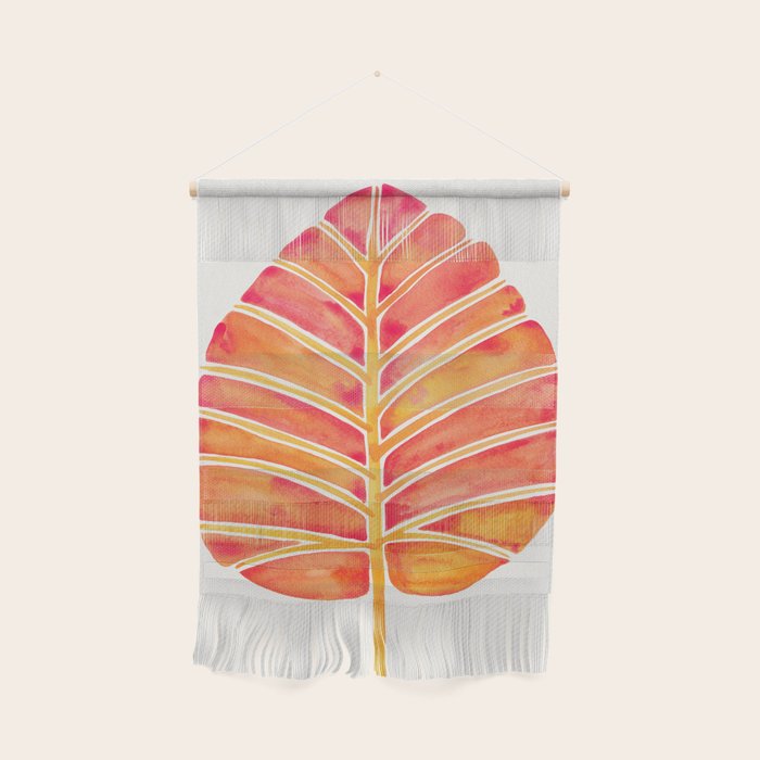Elephant Ear Alocasia - Peach Palette Wall Hanging Gallery Image 1