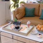 Elephant Ear Alocasia - Peach Palette Serving Tray Gallery Image 2