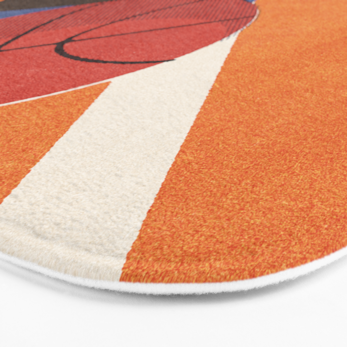 BALLS / Basketball - indoor I Bath Mat Gallery Image 3