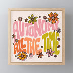Autonomy All The Time Mini Art Print Gallery Image 1