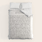 Charles Swindoll Quote, Attitude Comforter Gallery Image 6