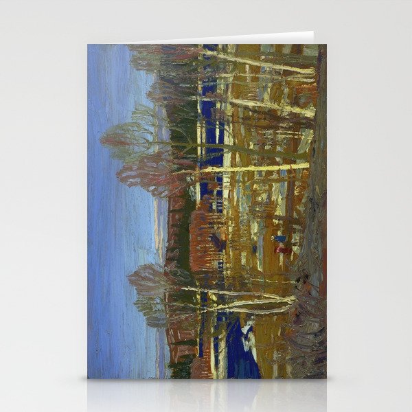 Tom Thomson Larry Dickson's Cabin 1917 Canadian Landscape Artist Stationery Card Gallery Image 2