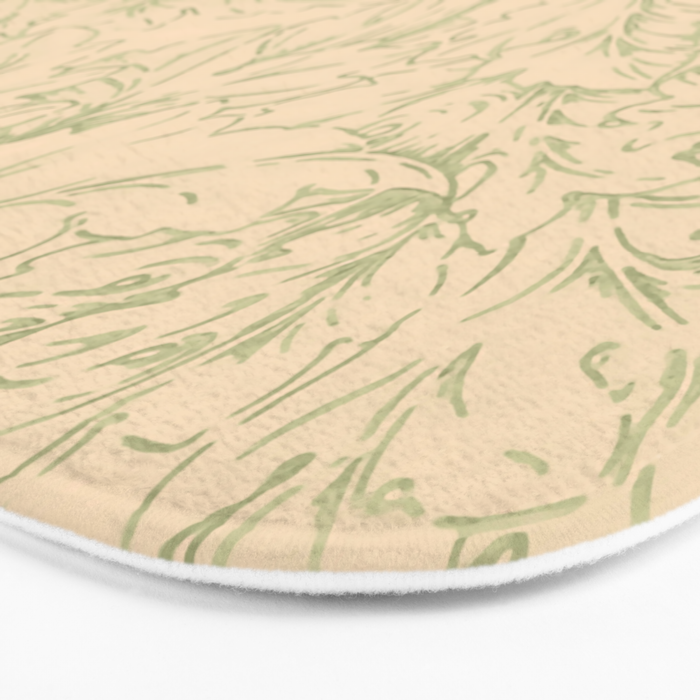 William Morris "Acanthus Scroll" 11. Bath Mat Gallery Image 3