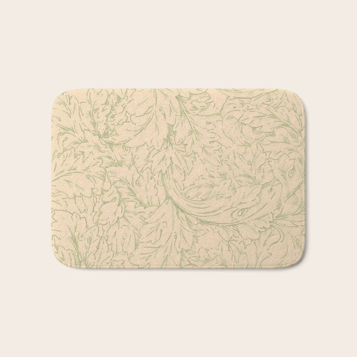 William Morris "Acanthus Scroll" 11. Bath Mat Gallery Image 1
