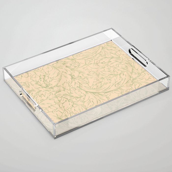 William Morris "Acanthus Scroll" 11. Acrylic Tray Gallery Image 1