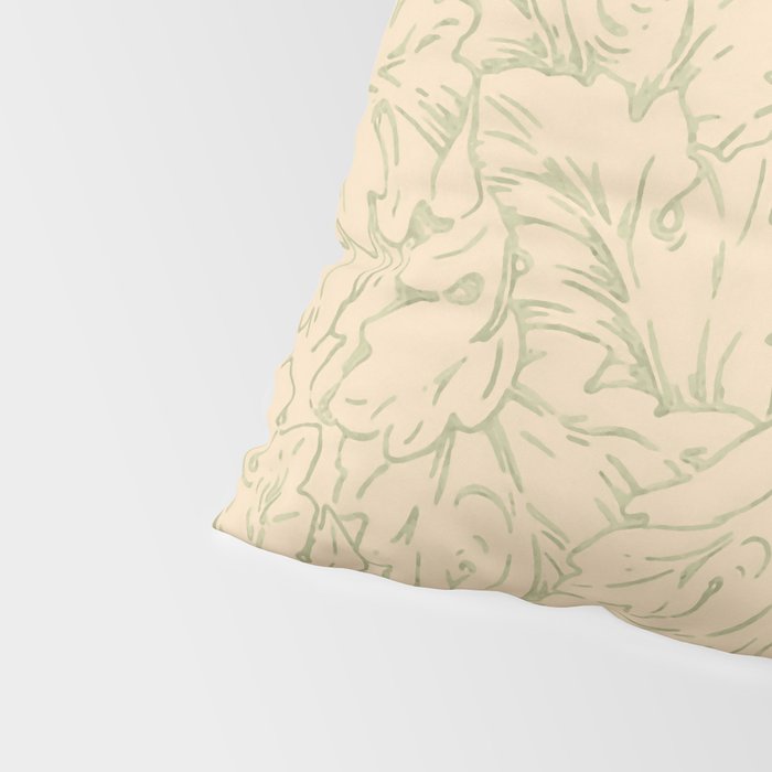 William Morris "Acanthus Scroll" 11. Pillow Sham Gallery Image 4
