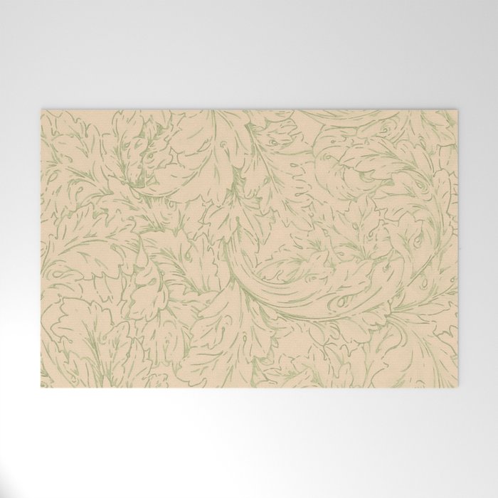 William Morris "Acanthus Scroll" 11. Welcome Mat Gallery Image 1