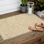 William Morris "Acanthus Scroll" 11. Outdoor Rug Gallery Image 2