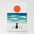 Cat Landscape 62 Stationery Card Gallery Image 2