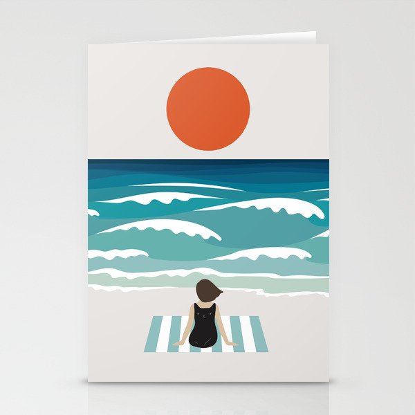 Cat Landscape 62 Stationery Card Gallery Image 2