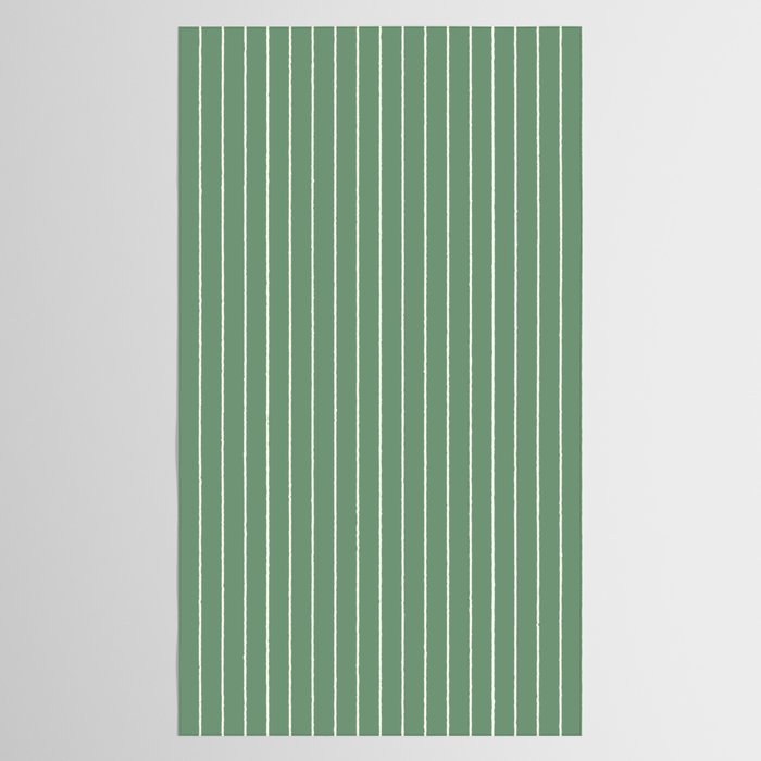 Minimal Arch XXXVIII Fresh Green Modern Geometric Lines Tablecloth Gallery Image 2