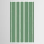 Minimal Arch XXXVIII Fresh Green Modern Geometric Lines Tablecloth Gallery Image 2