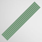 Minimal Arch XXXVIII Fresh Green Modern Geometric Lines Table Runner Gallery Image 3