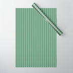 Minimal Arch XXXVIII Fresh Green Modern Geometric Lines Wrapping Paper Gallery Image 1
