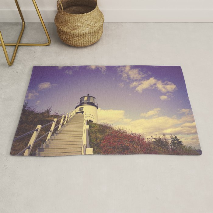 Maine Coast Lighthouse Rug Gallery Image 1