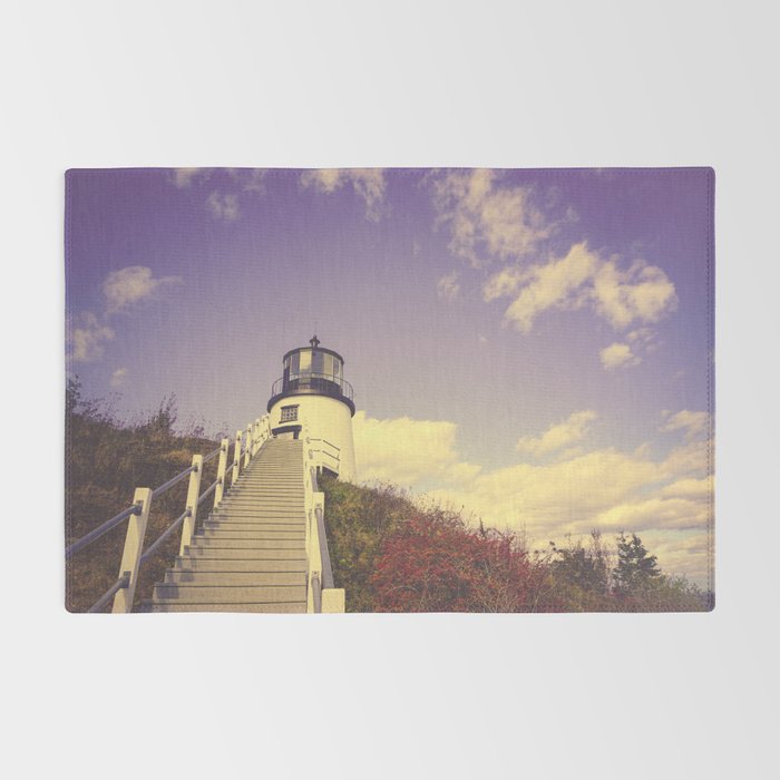 Maine Coast Lighthouse Rug Gallery Image 2