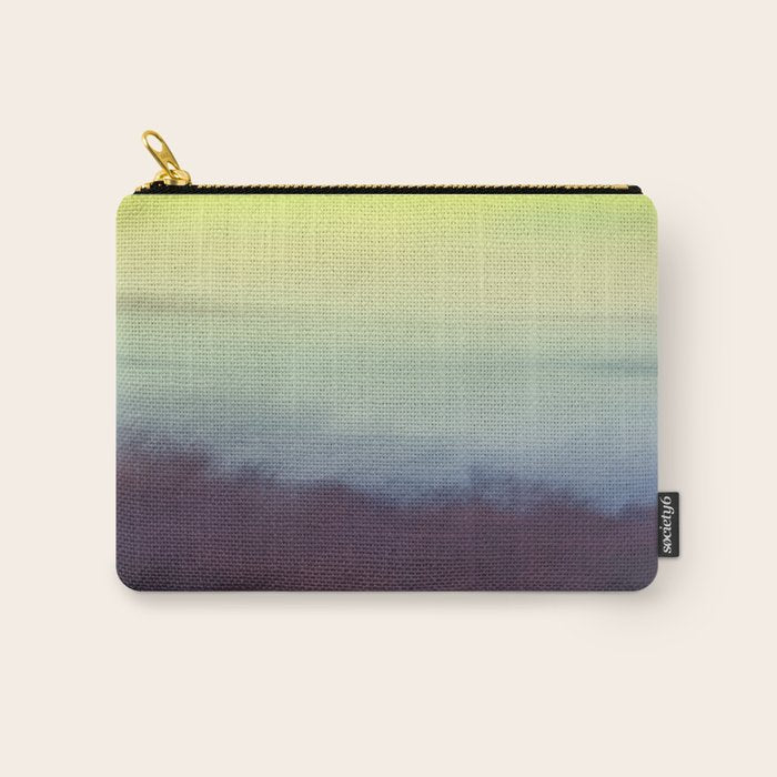 Coastal Landscape Abstract Carry All Pouch Gallery Image 1