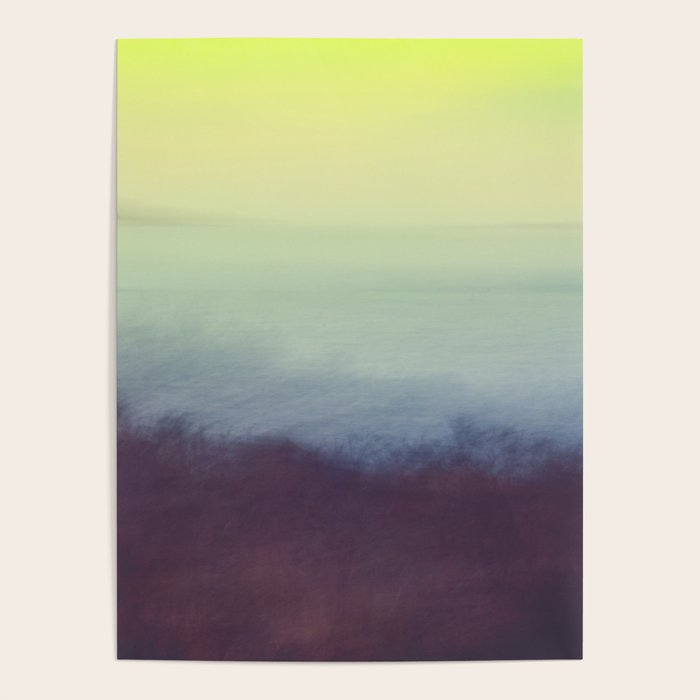Coastal Landscape Abstract Poster Gallery Image 4