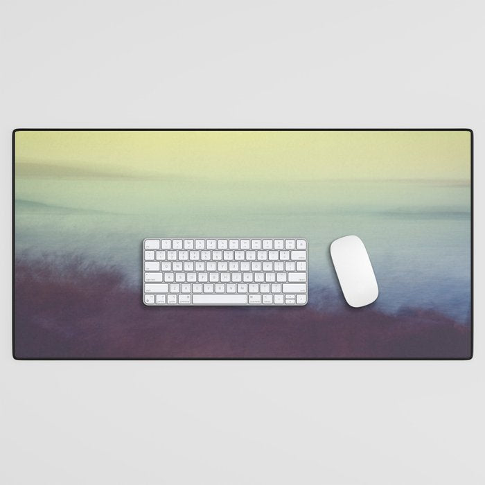 Coastal Landscape Abstract Desk Mat Gallery Image 1