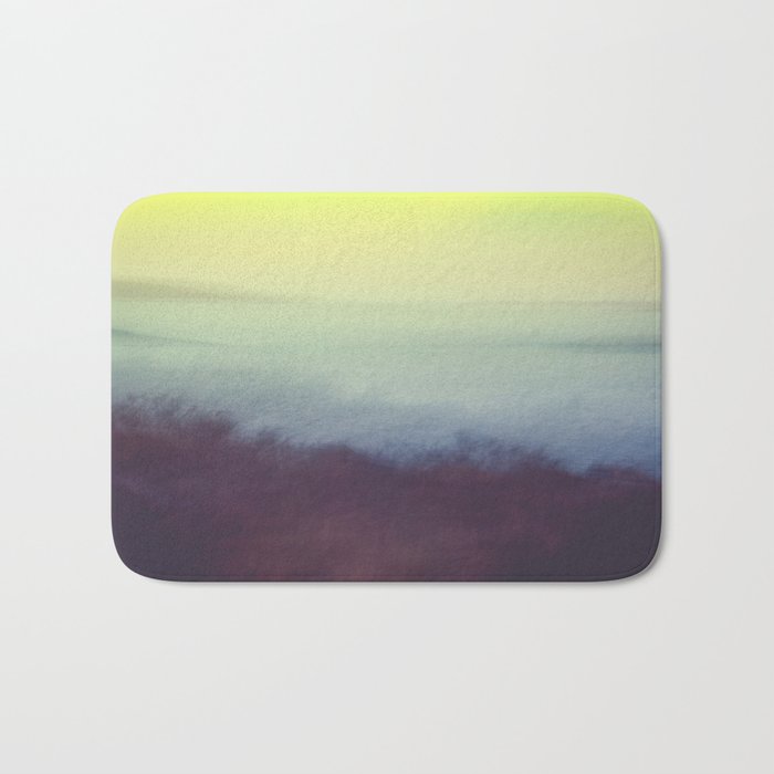 Coastal Landscape Abstract Bath Mat Gallery Image 1