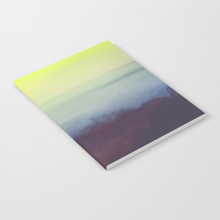 Coastal Landscape Abstract Notebook Gallery Image 1