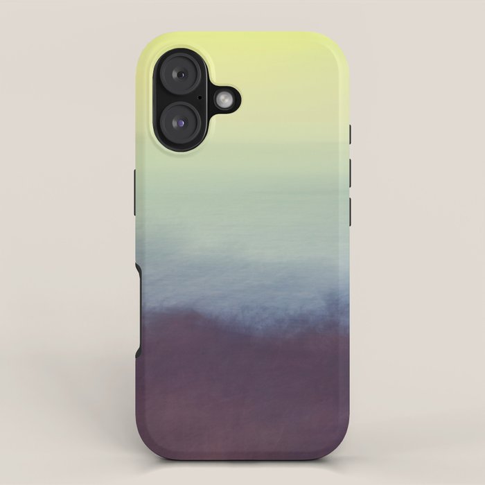 Coastal Landscape Abstract iPhone Case Gallery Image 1