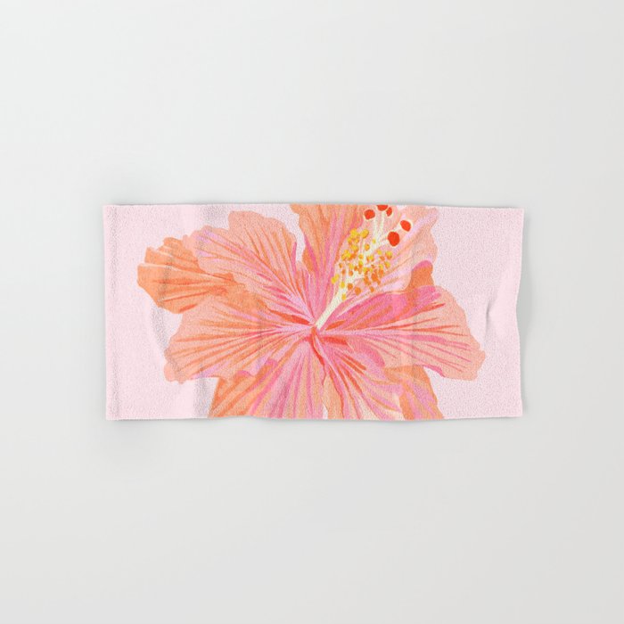 Hibiscus Flower Bath Towel Gallery Image 1