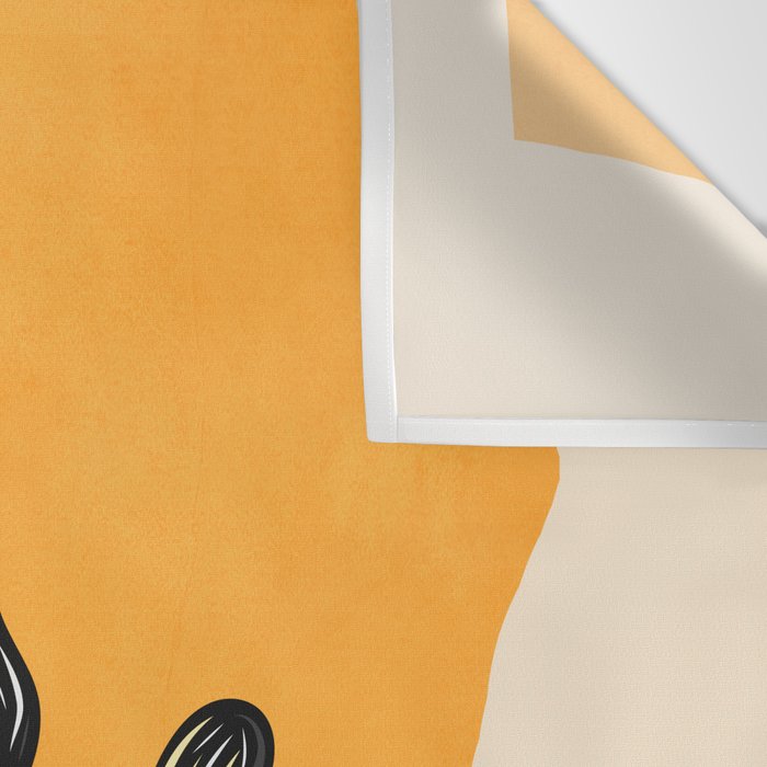 Very Happy Abstract Cat 4 Wall Tapestry Gallery Image 3