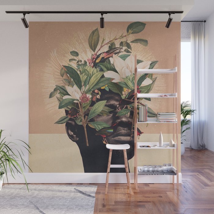 Birds are my Real Origin Wall Mural Gallery Image 1