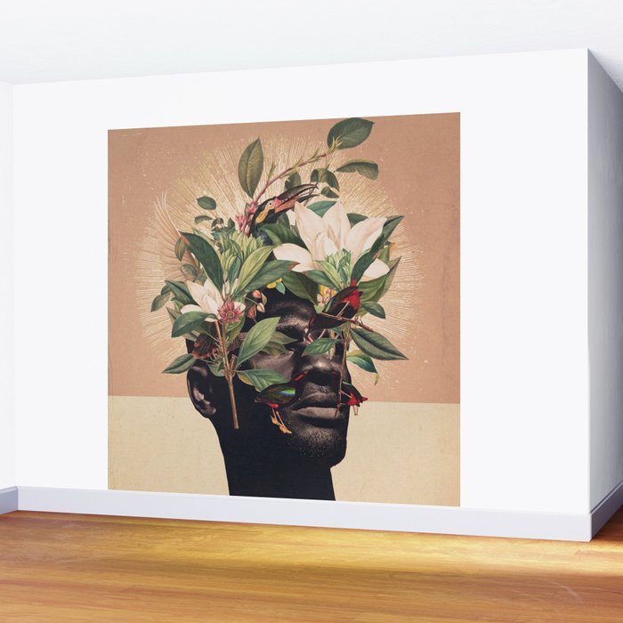 Birds are my Real Origin Wall Mural Gallery Image 2
