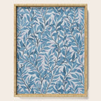 Romantic Botanica - Foliage in Light Blue Serving Tray Gallery Image 1
