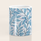 Romantic Botanica - Foliage in Light Blue Coffee Mug Gallery Image 4