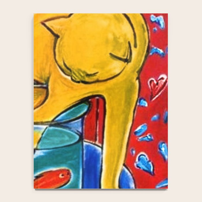 Henri Matisse - Cat With Red Fish still life painting Notebook Gallery Image 4