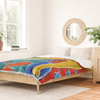 Henri Matisse - Cat With Red Fish still life painting Duvet Cover Gallery Image 2