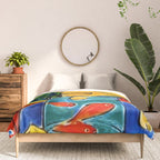 Henri Matisse - Cat With Red Fish still life painting Comforter Gallery Image 3